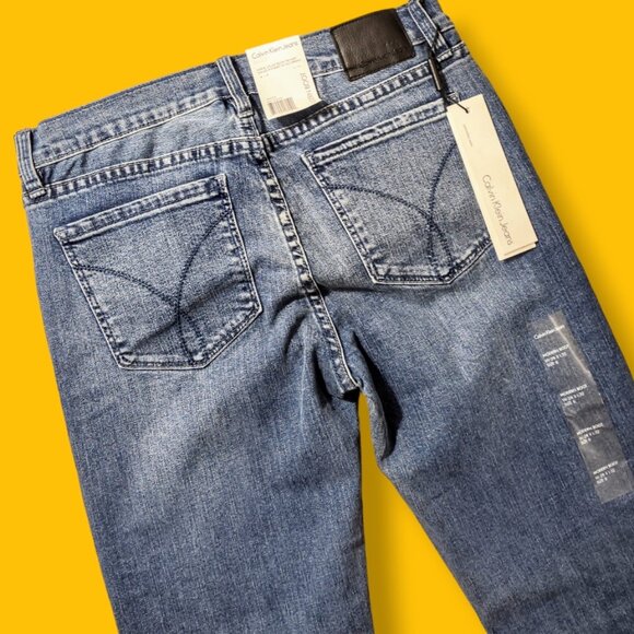 Calvin Klein Jeans NWT modern boot mid-rise flare jeans women 6/28 - Picture 5 of 7